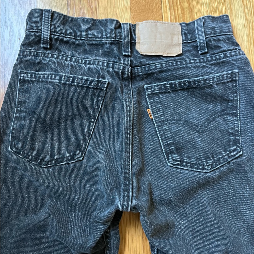 Vintage Orange Tab Levi’s 505’s; 30 x 30